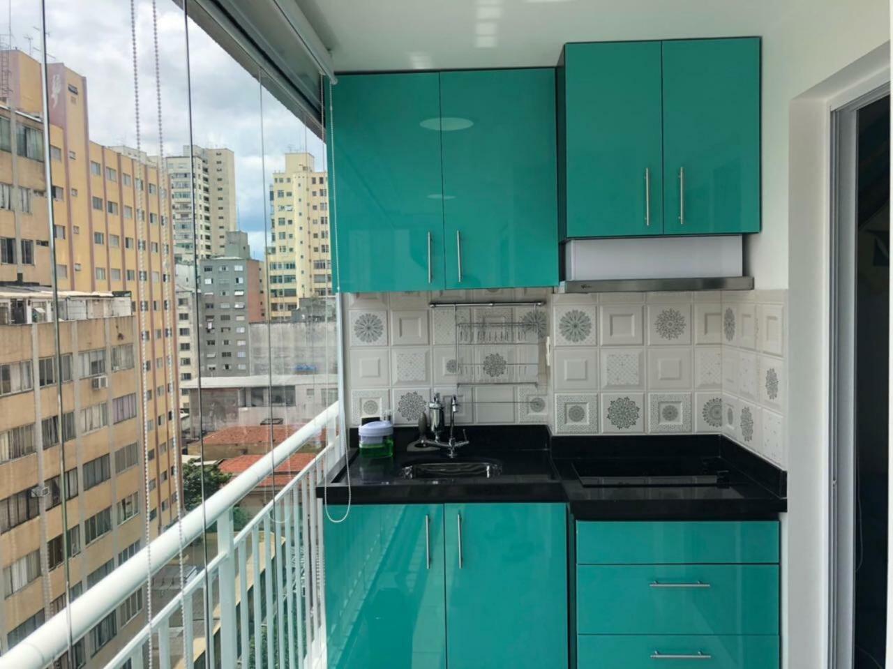 Apto Novo - Um Bloco Do Metro Republica Apartamento São Paulo Exterior foto