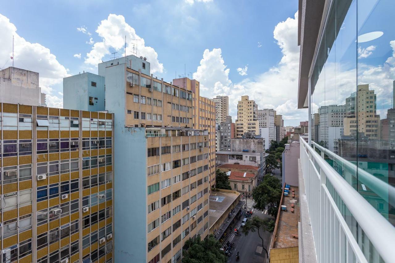 Apto Novo - Um Bloco Do Metro Republica Apartamento São Paulo Exterior foto