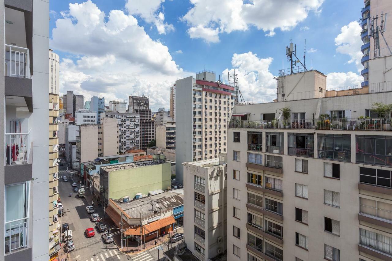 Apto Novo - Um Bloco Do Metro Republica Apartamento São Paulo Exterior foto